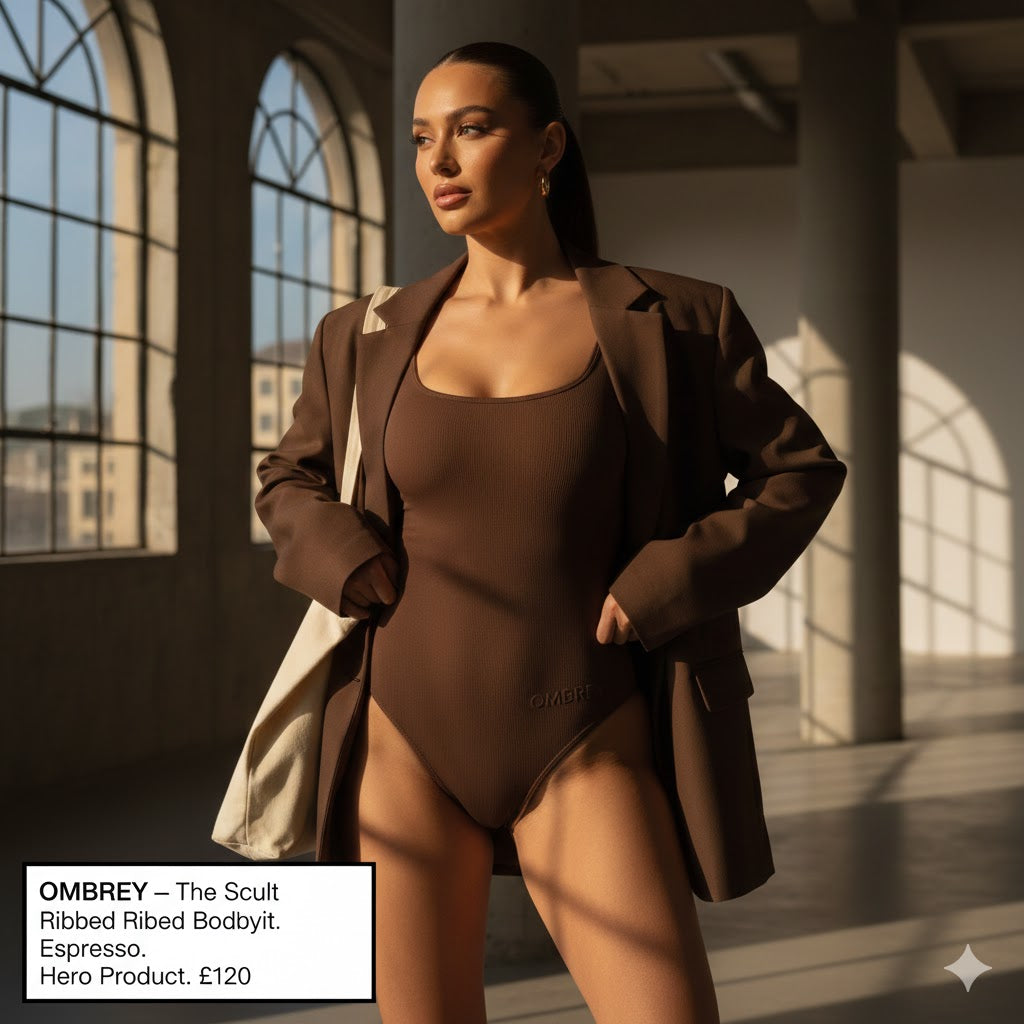The Second-Skin Sculpt Bodysuit | Espresso